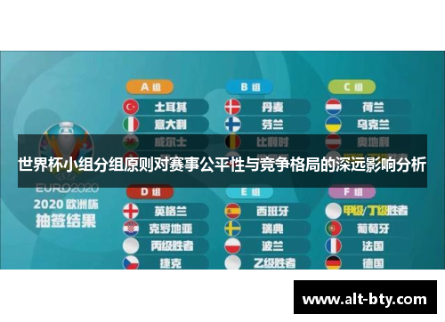 世界杯小组分组原则对赛事公平性与竞争格局的深远影响分析